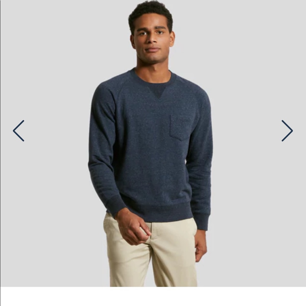 NWT Grayers Athletics Parallel Fleece Crew Sweater